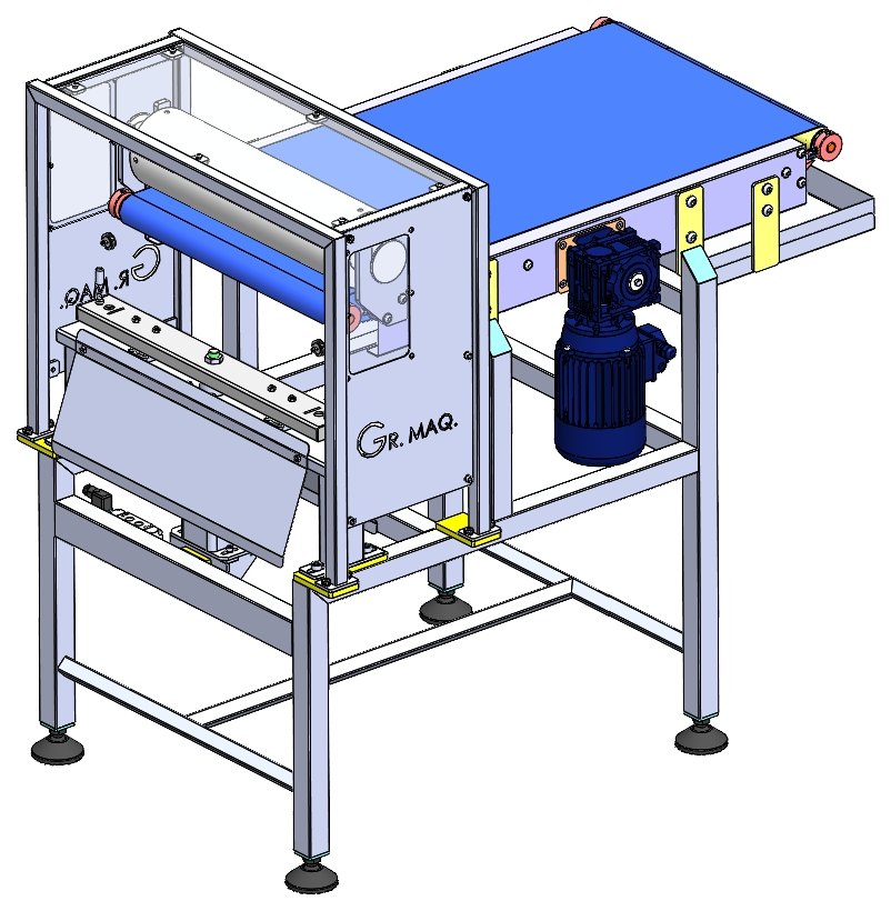 Modelo 3D de la cinta de corte